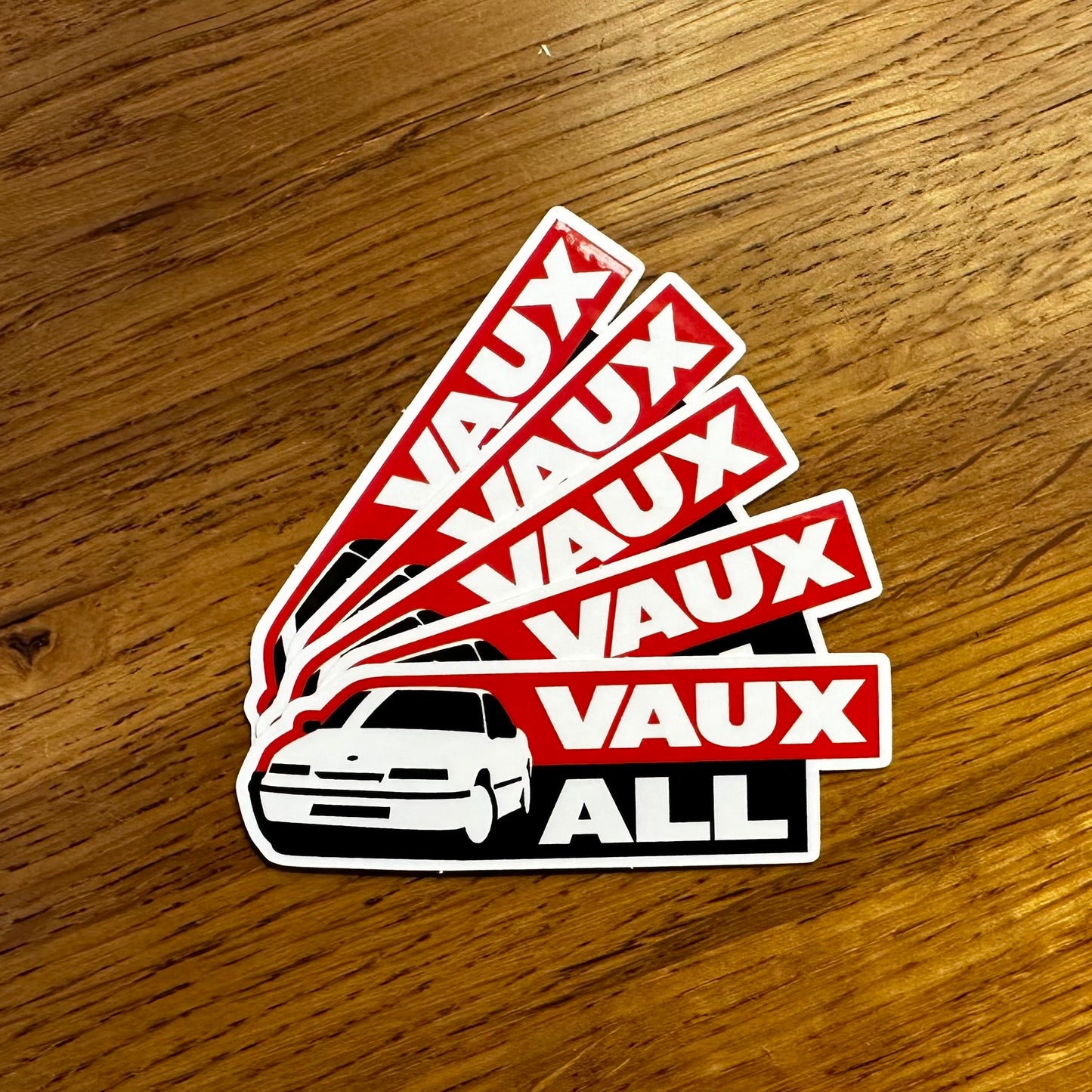 Official VauxALL Show Sticker