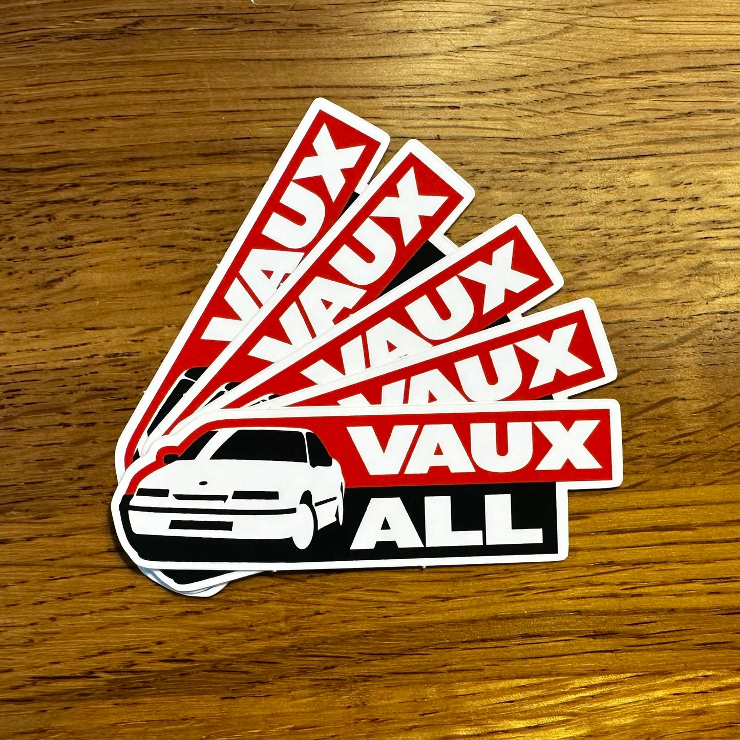 Official VauxALL Show Sticker